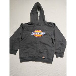 Dickies Black Pullover Hoodie, Kid's Small, Hooded Sweatshirt #650